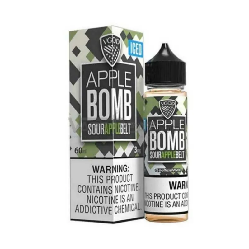 جویس سیب یخ بمب ویگاد | juice vgod apple iced bomb