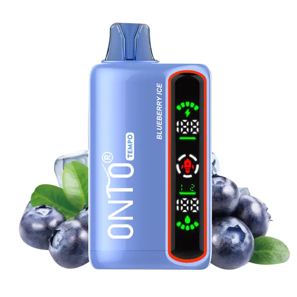 پاد یکبار مصرف 15000 پاف اُنتو بلوبری یخ | ONTO 15000 Puffs blueberry ice