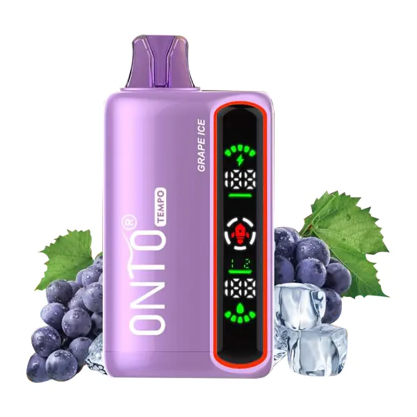 پاد یکبار مصرف 15000 پاف اُنتو انگور یخ | ONTO 15000 Puffs grape ice