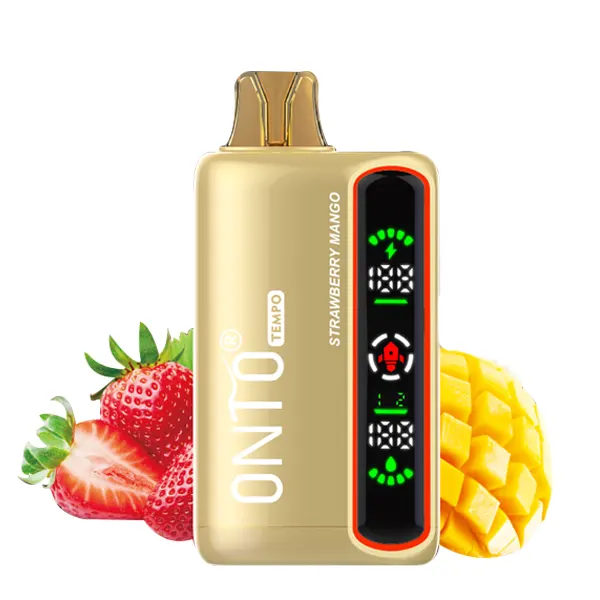 پاد یکبار مصرف 15000 پاف اُنتو انبه توت فرنگی | ONTO 15000 Puffs mango strawberry