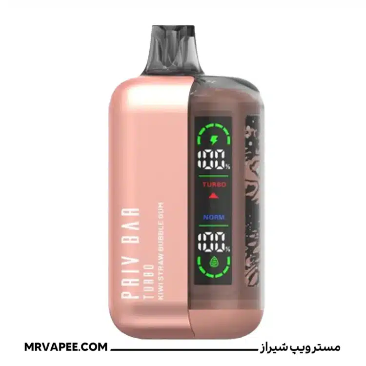 پاد 15000پاف کیوی توت فرنگی آدامس پرایو بار