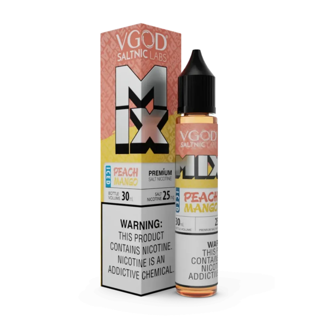 سالت ویگاد هلو انبه یخ  VGOD MIX PEACH MANGO ICED