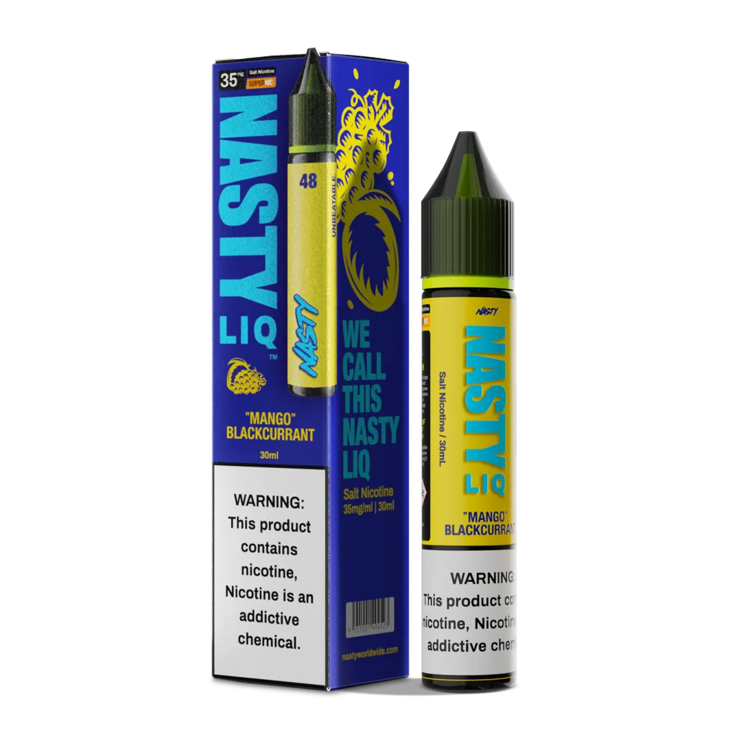 سالت انبه انگور فرنگی نستی | Nasty LIQ 48 Mango Blackcurrant