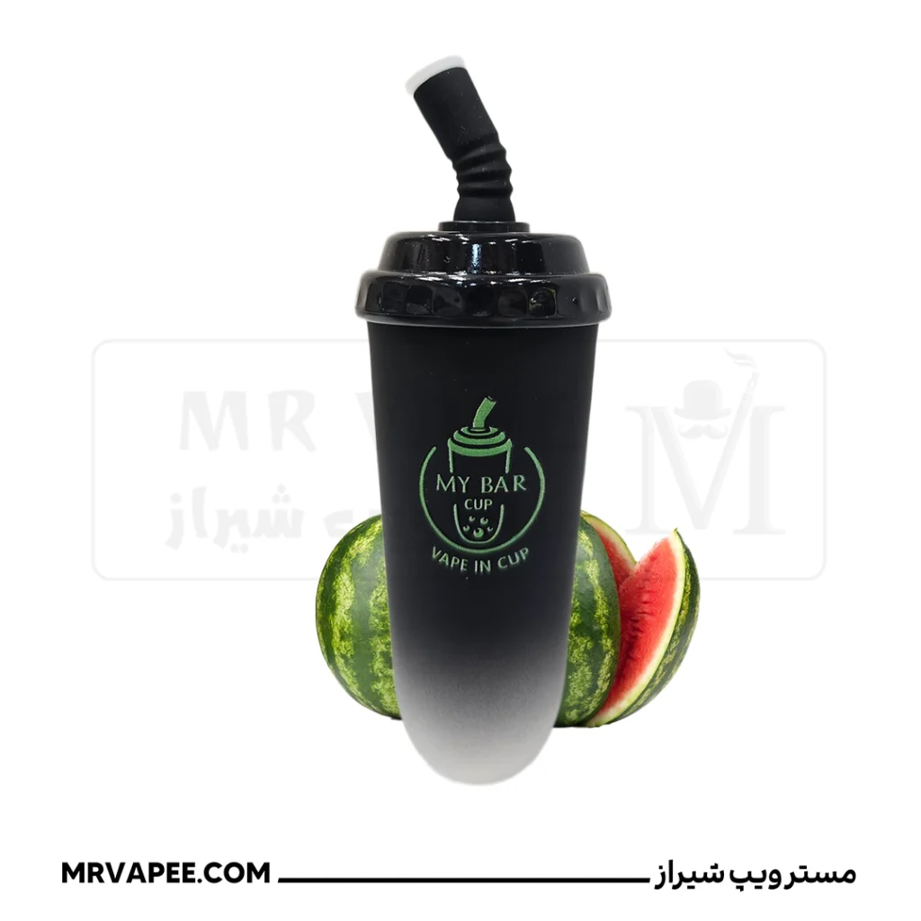 پاد یکبار مصرف 6500پاف لیوانی طعم هندوانه