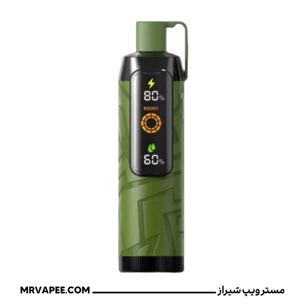 ویپ 20هزار پاف نیکوتین۶ نرد طعم کیوی پشن فروت گواوا  | 20K PUFFS NERD KIWI PASSION GUAVA